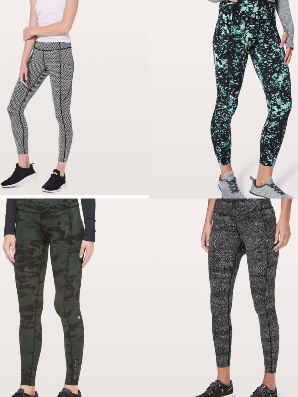 Lululemon Fast and Free Tights - Lot of 5 - Picture 2 of 9